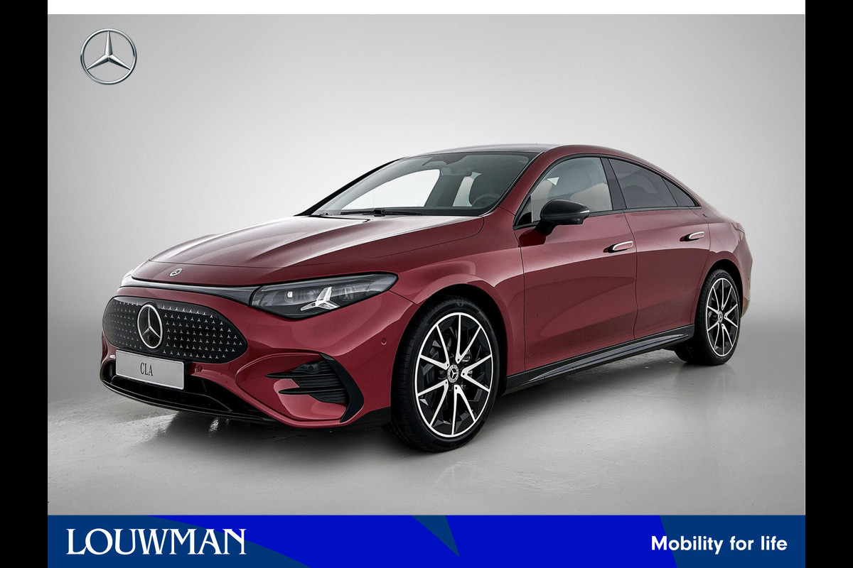 Mercedes-Benz CLA-Klasse 250+ Launch Edition 85 kWh | Nightpakket | GUARD 360° vehicle protection | Warmtepomp | Panoramadak | Smartphone integratie | Memorypakket voorstoelen | Sierdelen aluminium |