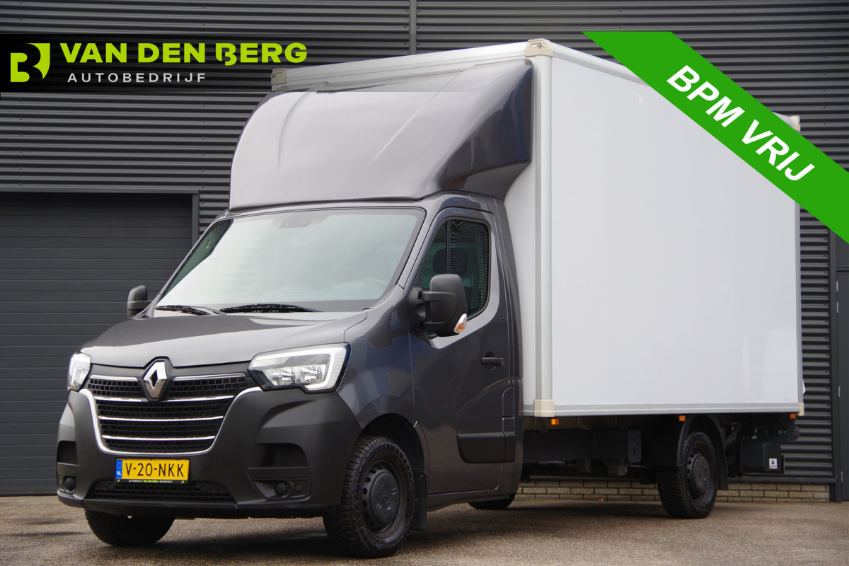 Renault Master BAKWAGEN T35 2.3 dCi 145PK, LAADKLEP, ZIJDEUR, TREKHAAK, CAMERA, NAVI, CRUISE, AIRCO, MEUBELBAK