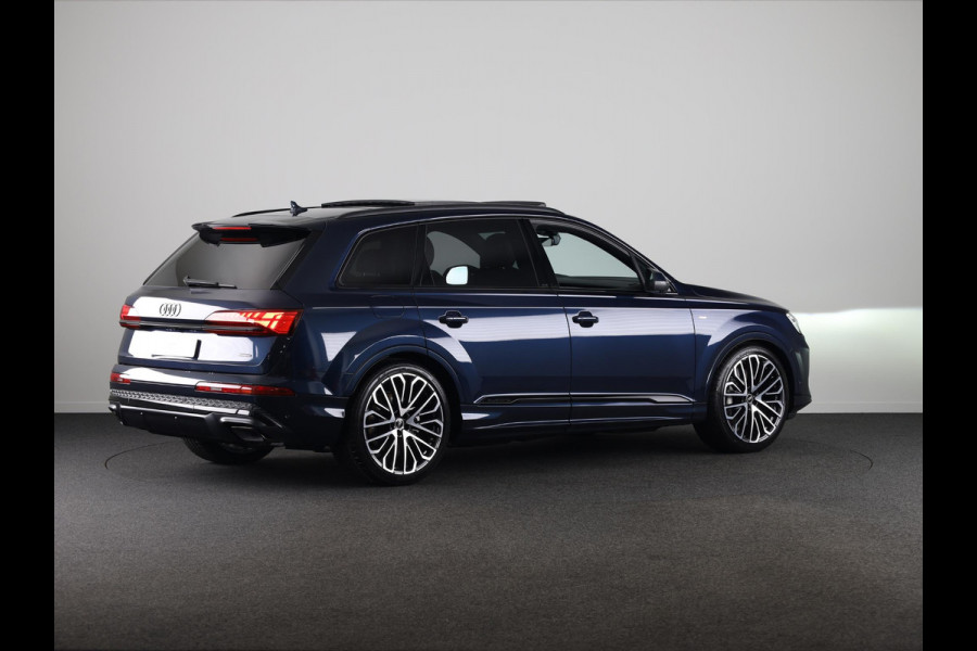 Audi Q7 55 TFSI e quattro Pro Line S 394pk | Trekhaak | Panoramadak | B&O | Vierwielbesturing | Ass.Plus.Remote |