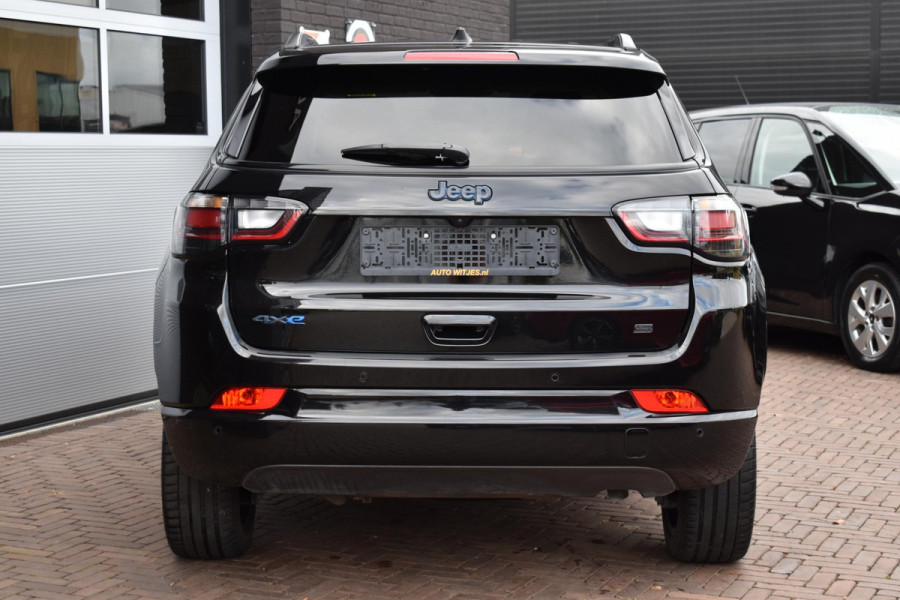 Jeep Compass 4xe 240PK Plug-in Hybrid Electric S Aut. | LED | Navi | Camera | Leder | Incl. garantie