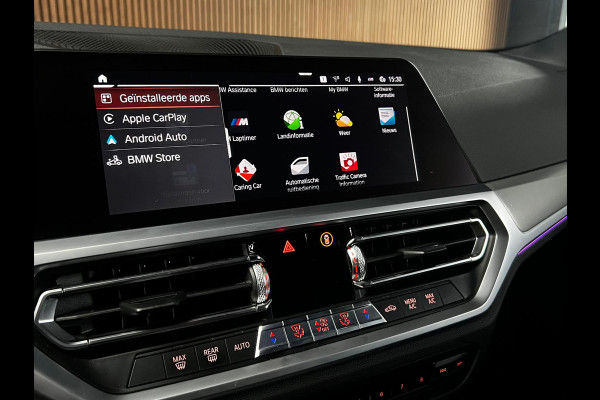 BMW 3-serie 320i M-sport Head Up Leer Navi PDC Virtual 20'' LM velgen Climate voor en achter Matrix