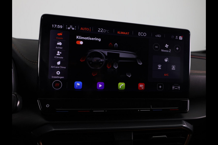 CUPRA Formentor 1.4 e-Hybrid VZ Performance 245 pk Automaat (DSG) | Navigatie | Parkeersensoren (Park assist) | Rondomzicht camera | Elektr. bestuurdersstoel met geheugen | Stoelverwarming |