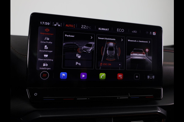 CUPRA Formentor 1.4 e-Hybrid VZ Performance 245 pk Automaat (DSG) | Navigatie | Parkeersensoren (Park assist) | Rondomzicht camera | Elektr. bestuurdersstoel met geheugen | Stoelverwarming |