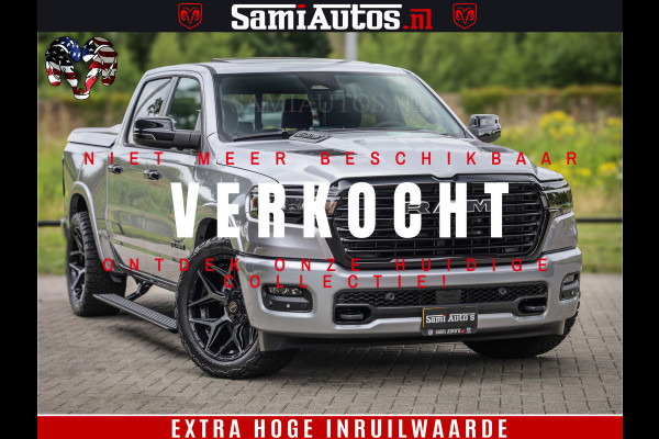 Dodge Ram 1500 Night Premium | Full Option | De Meest Luxe Pick-Up in zijn Klasse | Comfortabele Dubbele Cabine met Royale 5 Zitplaatsen | BPM vrij | Nu Leverbaar uit Voorraad | Voorraad Nr 2215 - 4984