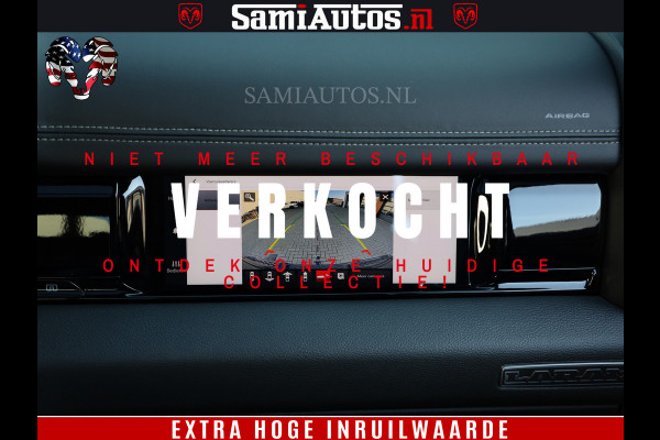 Dodge Ram 1500 Night Premium | Full Option | De Meest Luxe Pick-Up in zijn Klasse | Comfortabele Dubbele Cabine met Royale 5 Zitplaatsen | BPM vrij | Nu Leverbaar uit Voorraad | Voorraad Nr 2215 - 4984