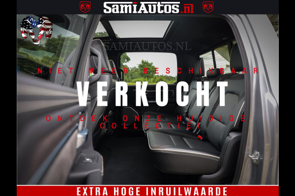 Dodge Ram 1500 Night Premium | Full Option | De Meest Luxe Pick-Up in zijn Klasse | Comfortabele Dubbele Cabine met Royale 5 Zitplaatsen | BPM vrij | Nu Leverbaar uit Voorraad | Voorraad Nr 2215 - 4984