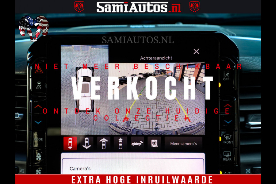 Dodge Ram 1500 Night Premium | Full Option | De Meest Luxe Pick-Up in zijn Klasse | Comfortabele Dubbele Cabine met Royale 5 Zitplaatsen | BPM vrij | Nu Leverbaar uit Voorraad | Voorraad Nr 2215 - 4984