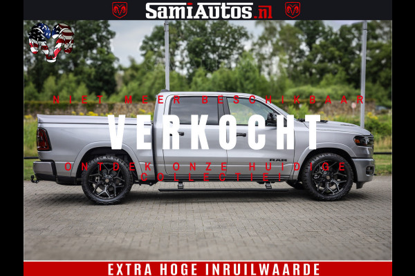 Dodge Ram 1500 Night Premium | Full Option | De Meest Luxe Pick-Up in zijn Klasse | Comfortabele Dubbele Cabine met Royale 5 Zitplaatsen | BPM vrij | Nu Leverbaar uit Voorraad | Voorraad Nr 2215 - 4984