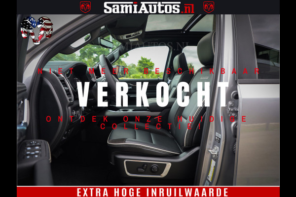 Dodge Ram 1500 Night Premium | Full Option | De Meest Luxe Pick-Up in zijn Klasse | Comfortabele Dubbele Cabine met Royale 5 Zitplaatsen | BPM vrij | Nu Leverbaar uit Voorraad | Voorraad Nr 2215 - 4984