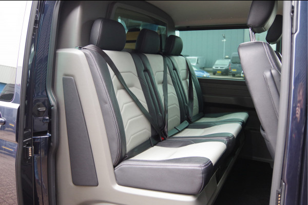 Volkswagen Transporter 2.0 TDI L2 BULLI DC-5P, AUT. LED, LEDER, TREKHAAK, STOELVERWARMING, ADAPT. CRUISE, DIGITAL COCKPIT, CAMERA, AIRCO, PARKEERSENSOR