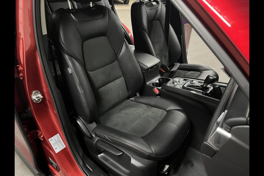 Mazda CX-5 2.0 Skyactiv-G Homura Adapt. cruise | Leder/Alcantara | Stoel-/Stuurverwarming | 360 camera | Carplay | Head-up | Navigatie