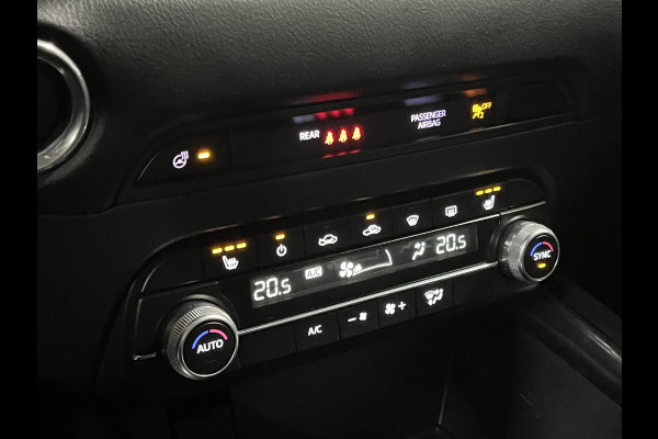 Mazda CX-5 2.0 Skyactiv-G Homura Adapt. cruise | Leder/Alcantara | Stoel-/Stuurverwarming | 360 camera | Carplay | Head-up | Navigatie