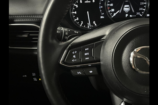 Mazda CX-5 2.0 Skyactiv-G Homura Adapt. cruise | Leder/Alcantara | Stoel-/Stuurverwarming | 360 camera | Carplay | Head-up | Navigatie