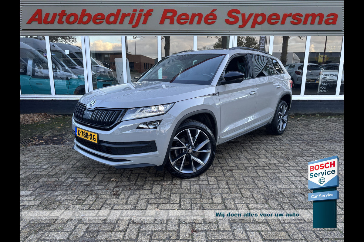 Škoda Kodiaq 1.5 TSI Sportline Business 7p. | Elektrische Trekhaak | Pano | Automaat | Stoel Verwarming Škoda Kodiaq 1.5 TSI Sportline Business 7p. | Elektrische Trekhaak | Pano | Automaat | Stoel Verwarming