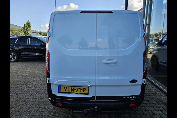 Ford Transit Custom 300 2.0 TDCI L2H1 Trail | Glasslook panelen | Raptor grille | Camera | Trekhaak | Leder | Voorruitverwarming | Airco | Cruise control etc.