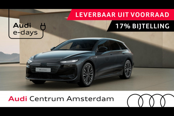 Audi A6 Avant e-tron Advanced edition 100kWh 367 PK Tech Plus pakket, privacy glass, winterpakket, leder interieur