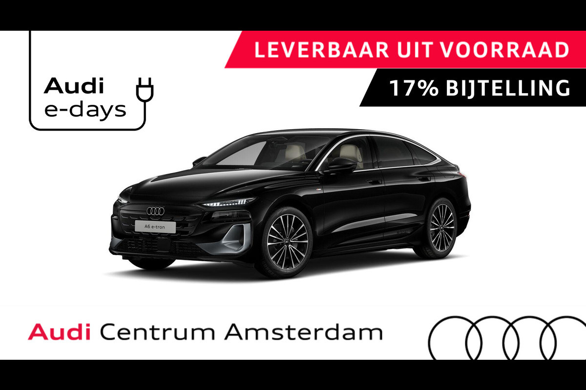 Audi A6 Sportback e-tron Advanced edition 100kWh performance | Winterpakket | Beige leder interieur | Privacy glass | Tech pro |