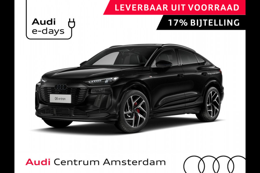 Audi Q6 Sportback e-tron S edition 83Kwh 185 kW / 252 PK Sportback | S edition | Tech Pro | Pano | Luchtvering | Matrix LED | Leder |
