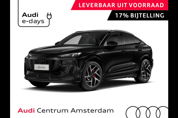 Audi Q6 Sportback e-tron S edition 83Kwh 185 kW / 252 PK Sportback | S edition | Tech Pro | Pano | Luchtvering | Matrix LED | Leder |