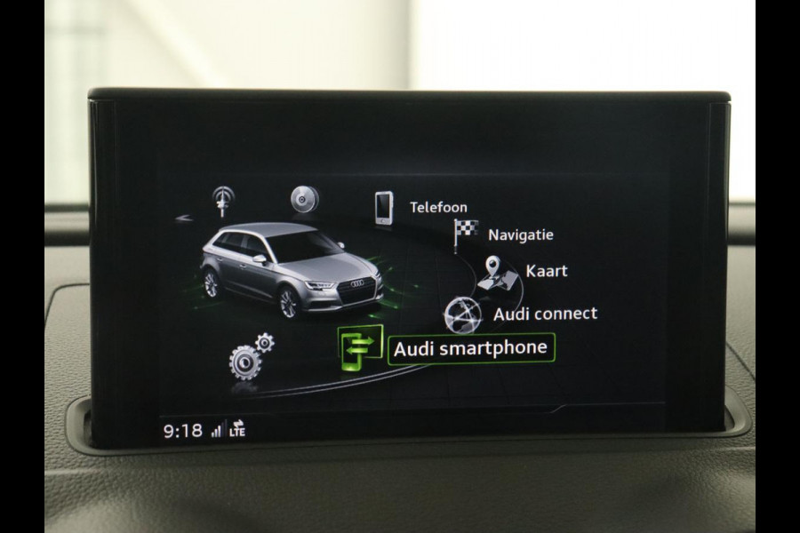 Audi A3 1.0 TFSI Sport S Line | Carplay | Full LED | Sportstoelen | Half leder | Navigatie | Climate control | Parkeerhulp | Cruise control