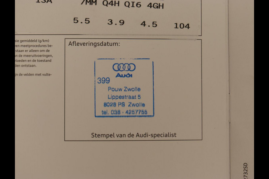 Audi A3 1.0 TFSI Sport S Line | Carplay | Full LED | Sportstoelen | Half leder | Navigatie | Climate control | Parkeerhulp | Cruise control