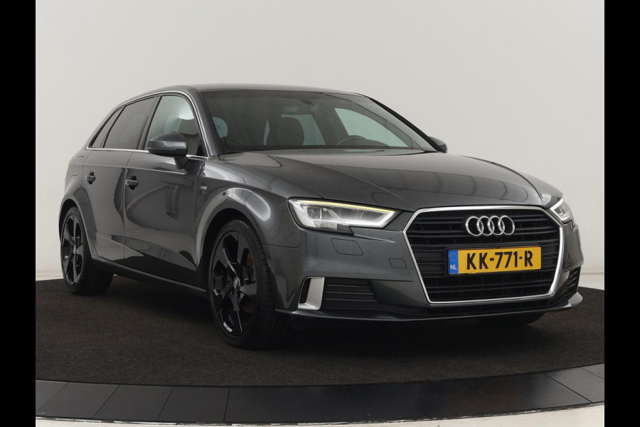 Audi A3 1.0 TFSI Sport S Line | Carplay | Full LED | Sportstoelen | Half leder | Navigatie | Climate control | Parkeerhulp | Cruise control