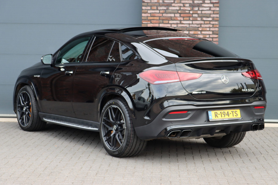 Mercedes-Benz GLE Coupé AMG 63 S 4MATIC+ Premium | Keramisch | Airmatic | Burmester | Distronic+ | Trekhaak | Leder Exclusief | Keyless Go | Parfumering | Surround Camera |