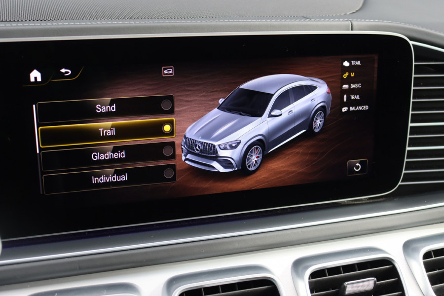 Mercedes-Benz GLE Coupé AMG 63 S 4MATIC+ Premium | Keramisch | Airmatic | Burmester | Distronic+ | Trekhaak | Leder Exclusief | Keyless Go | Parfumering | Surround Camera |