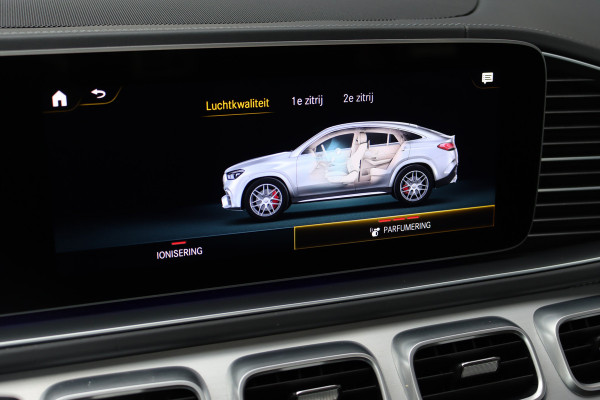 Mercedes-Benz GLE Coupé AMG 63 S 4MATIC+ Premium | Keramisch | Airmatic | Burmester | Distronic+ | Trekhaak | Leder Exclusief | Keyless Go | Parfumering | Surround Camera |