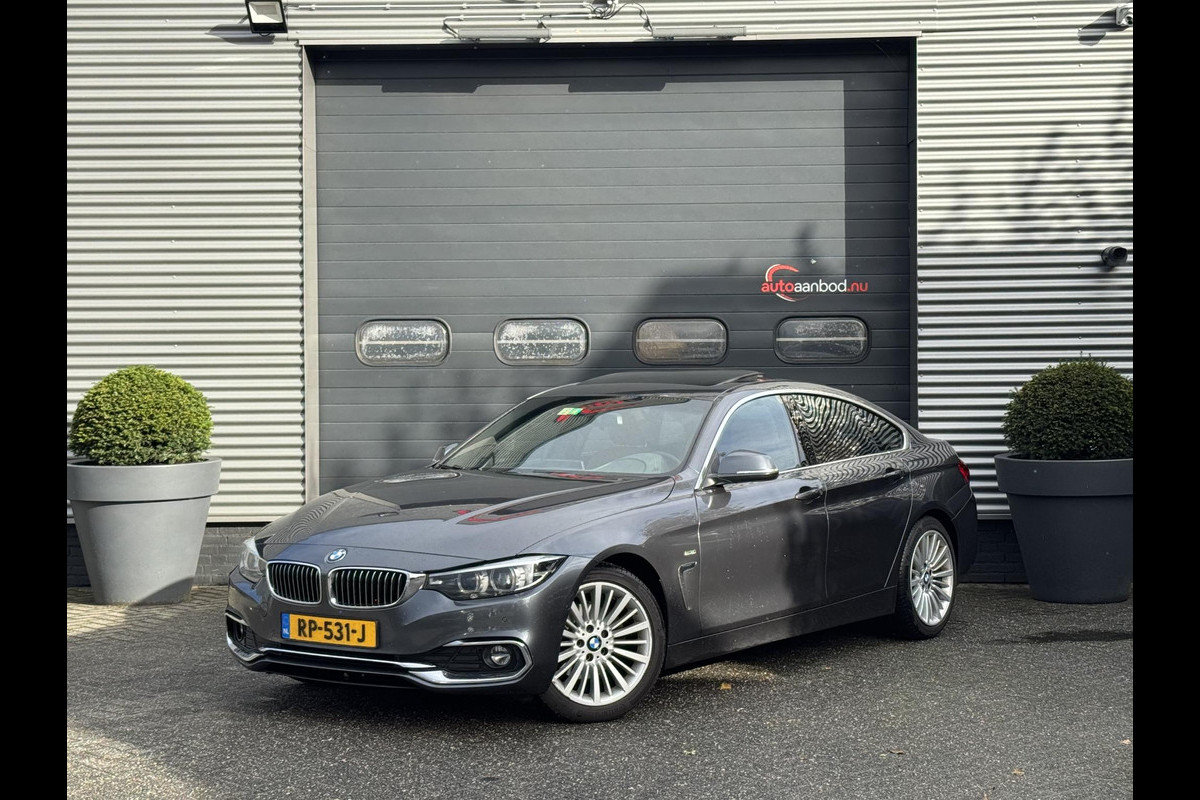 BMW 4 Serie Gran Coupé 420d Corporate Lease High Executive | Panoramadak | Camera | DAB | Lichtmetalen Velgen | Stoelverwarming |