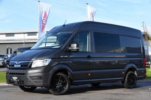 MAN TGE 35 2.0 L3H3 4x4 DC PB Edition Adaptieve Cruise, Camera, Carplay, 177pk. LED, Clima, Stoelverwarming, Trekhaak, Uniek!