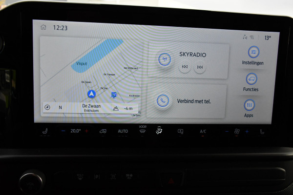 Ford E-Transit Cust. 340 L2H1 Limited 65 kWh DEMO, Virtual, Adaptieve Cruise, Camera, Carplay, Stoelverwarming, LED, 218pk, NAVI, Uniek!