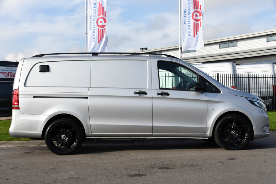 Mercedes-Benz Vito 119 CDI L2 AMG Edition Adaptieve Cruise, Camera, Carplay, LED, Stoelverwarming, Leder, Trekhaak, Multimedia, Uniek!