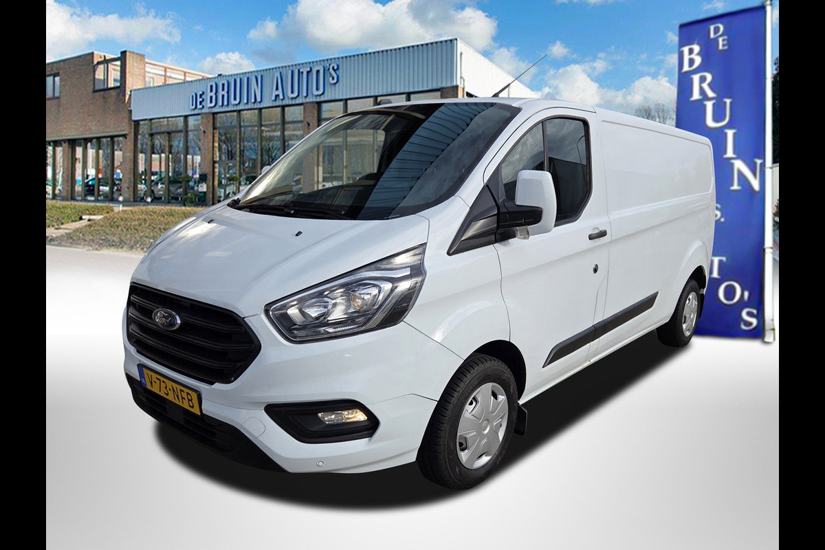 Ford Transit Custom 2.0 TDCI 96Kw/130 Pk L2 Trend Airco Cruise Trekhaak 2800 Kg