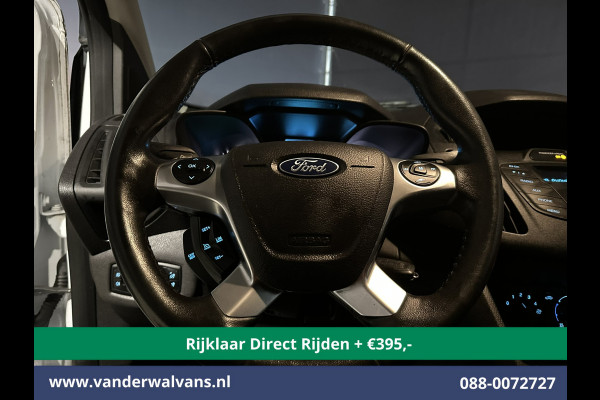 Ford Transit Connect 1.5 TDCI 101pk L1H1 Euro6 *Rijklaar Direct Rijden* Airco | 3-Zits | Cruisecontrol | Trekhaak Verwarmde voorruit, Bijrijdersbank