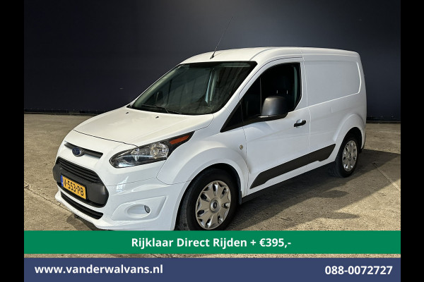 Ford Transit Connect 1.5 TDCI 101pk L1H1 Euro6 *Rijklaar Direct Rijden* Airco | 3-Zits | Cruisecontrol | Trekhaak Verwarmde voorruit, Bijrijdersbank