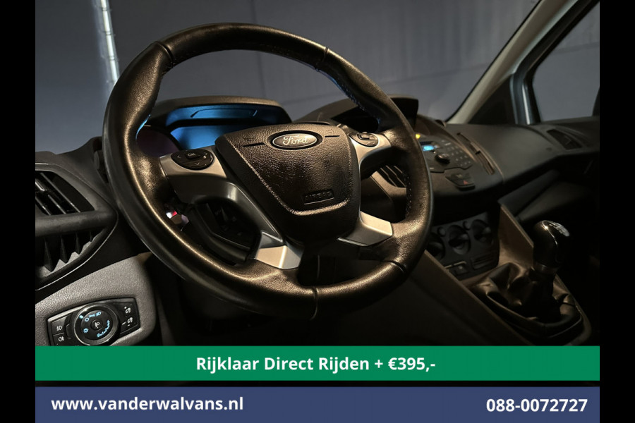 Ford Transit Connect 1.5 TDCI 101pk L1H1 Euro6 *Rijklaar Direct Rijden* Airco | 3-Zits | Cruisecontrol | Trekhaak Verwarmde voorruit, Bijrijdersbank