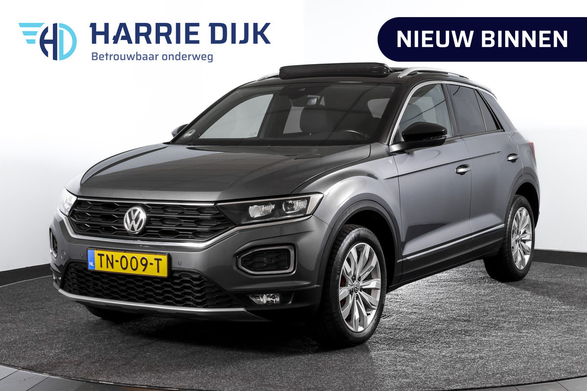 Volkswagen T-Roc 2.0 TSI 190 PK 4Motion Sport - Automaat Orig. NL | S/K-Panodak | Adapt. Cruise | Stoelverw. | PDC | NAV + App. Connect | ECC | Afn. Trekhaak | DAB | LM 17" |