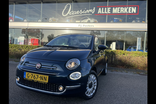 Fiat 500C 0.9 TwinAir Turbo Lounge Cruise control - Airco - Navigatie full map - Bluetooth - Radio - Start/stop systeem
