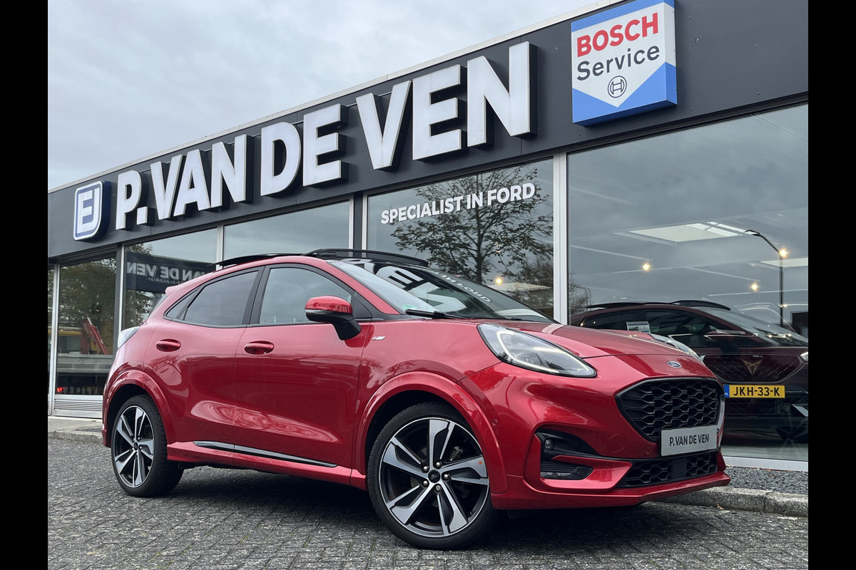 Ford Puma 1.0 EcoBoost Hybrid ST-Line X 125pk/92kW Automaat | Full Options | Panodak | Driver Assistance Pack | 19 inch | Elek. achterklep | Keyless | etc. etc.