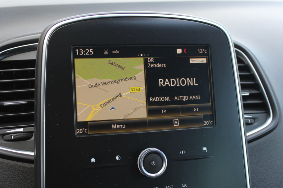 Renault Scénic 1.3 TCe Intens / Camera / Head-up / Navigatie / Half leder / 20'' / Dodehoek / DAB / Cruise Control