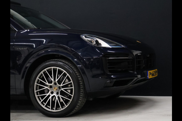 Porsche Cayenne 3.0 E-Hybrid Platinum Edition [SCHUIFKANTELDAK, SPORT CHRONO, SOFTCLOSE, TREKHAAK INKLAPBAAR, LUCHTVERING, APPLE CARPLAY, ANDROID, MEMORY SEATS, BOSE SOUND, 360 CAMERA, HEAD-UP, ADAPTIVE CRUISE, STOELVENTILATIE, STOELVERW