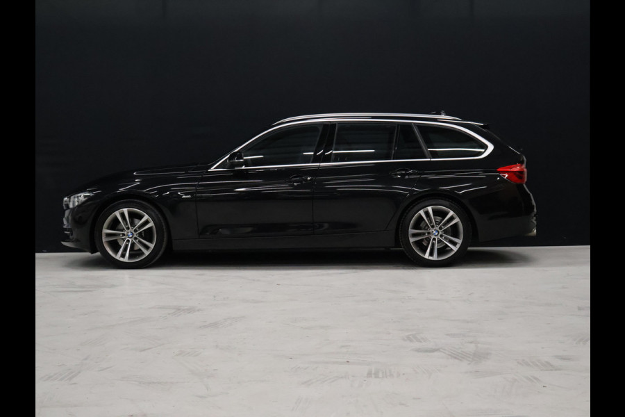 BMW 3 Serie Touring 318i M-Sport [M SPORTSTUUR, GROOT NAVIGATIE, APPLE CARPLAY, PDC ACHTER, LED, TREKHAAK AFNEEMBAAR, CRUISE, CLIMATE, NIEUWSTAAT]