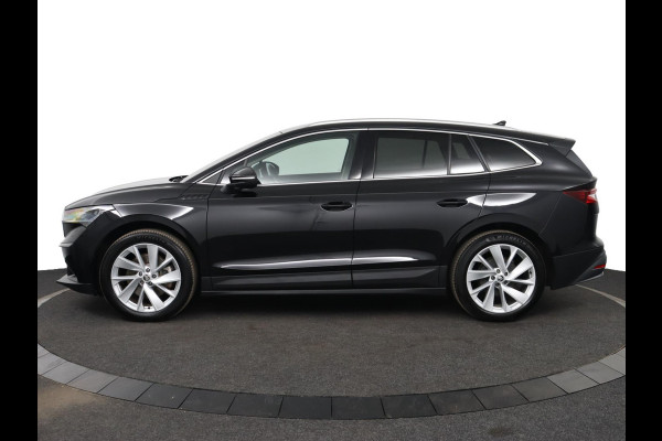 Škoda ENYAQ iV 80 Founders Edition Black|Leer|SOH 93%|Camera|Stoelverwarming