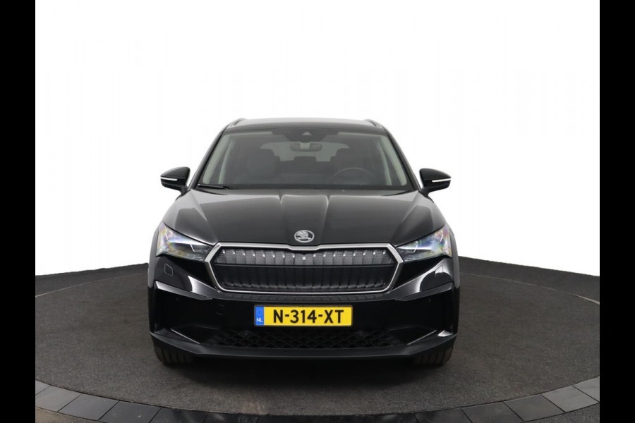 Škoda ENYAQ iV 80 Founders Edition Black|Leer|SOH 93%|Camera|Stoelverwarming
