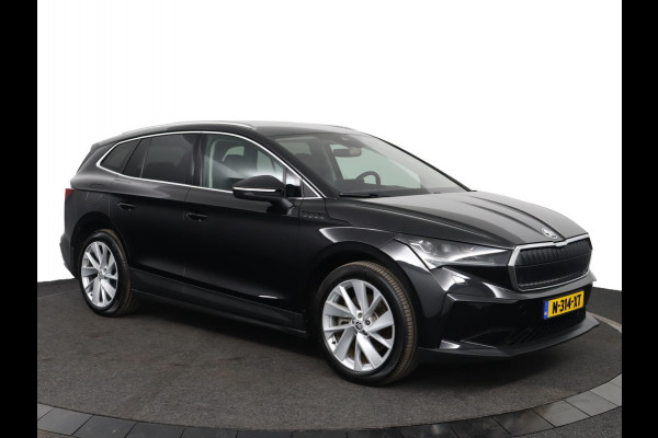 Škoda ENYAQ iV 80 Founders Edition Black|Leer|SOH 93%|Camera|Stoelverwarming