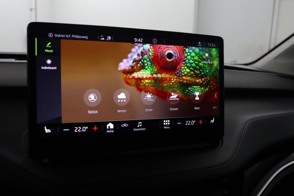 Škoda ENYAQ iV 80 Founders Edition Black|Leer|SOH 93%|Camera|Stoelverwarming