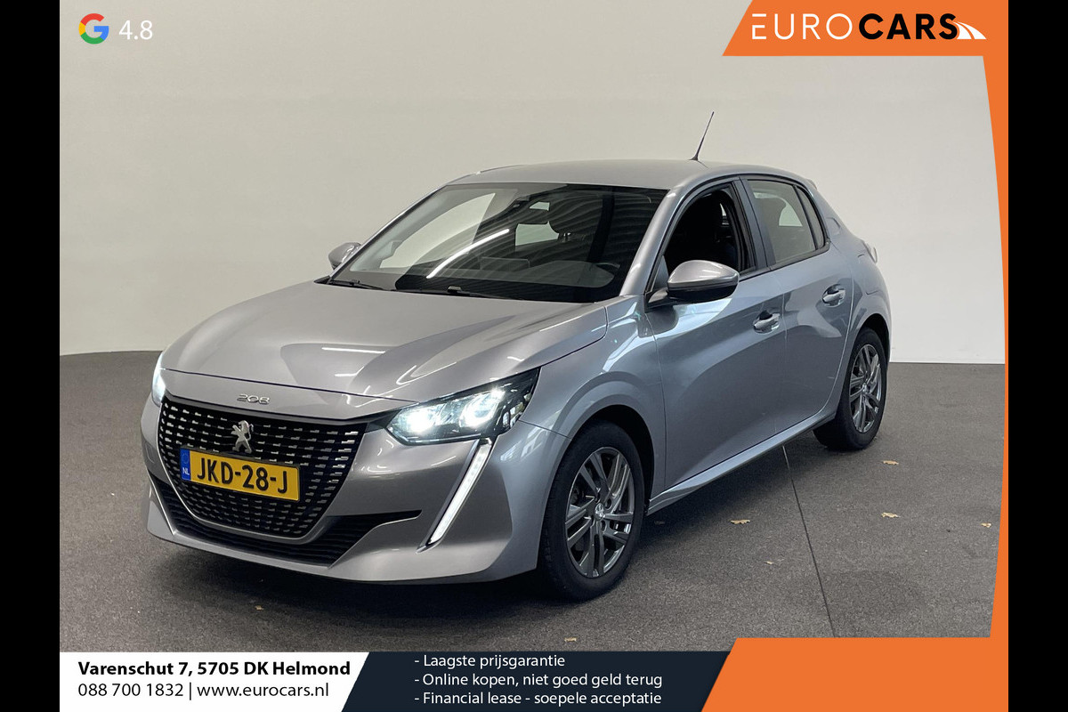 Peugeot 208 1.2 PureTech 100pk Active Pack Navigatie Apple Carplay/Android Auto Parkeersensoren achter Cruise Control Airco Lichtmetalen velgen
