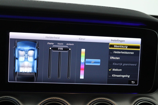 Mercedes-Benz E-Klasse 200 Business Solution AMG (STOELVERWARMING, ACHTERUITRIJCAMERA, SFEERVERLICHTING, PARKEERSENSOREN)