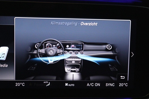 Mercedes-Benz E-Klasse 200 Business Solution AMG (STOELVERWARMING, ACHTERUITRIJCAMERA, SFEERVERLICHTING, PARKEERSENSOREN)